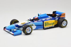 Benetton Renault B195 #1 M. Schumacher Winner Monaco GP 1995 Minichamps 1:18 510952301 Diecast