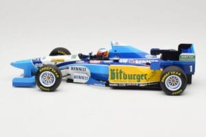 Benetton Renault B195 #1 M. Schumacher Winner Pacific GP F1 World Champion 1995 Minichamps 1:18 510953301 Diecast — photo 3 of 6