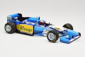 Benetton Renault B195 #1 M. Schumacher Winner Pacific GP F1 World Champion 1995 Minichamps 1:18 510953301 Diecast — photo 4 of 6