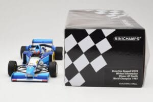 Benetton Renault B195 #1 M. Schumacher Winner Pacific GP F1 World Champion 1995 Minichamps 1:18 510953301 Diecast — photo 6 of 6