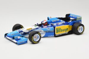Benetton Renault B195 #2 J. Herbert Winner British GP 1995 Minichamps 1:18 110950802 Diecast