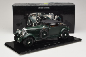 Bentley 6.5 Litre Gurney Nutting Saloon Blue Train Special Green Minichamps 1:18 100139520 Diecast — photo 8 of 8