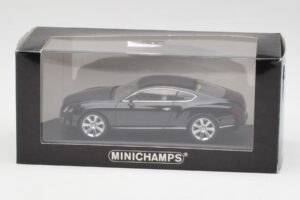 Bentley Continental GT Beluga Black Minichamps 1:43 436139980 Diecast — photo 4 of 4