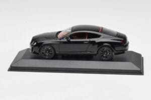 Bentley Continental GT Black With Black Wheels Minichamps 1:43 BENTLEY002 Diecast