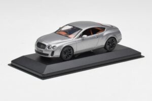 Bentley Continental GT Grey With Black Wheels Minichamps 1:43 BENTLEY001 Diecast — photo 2 of 4