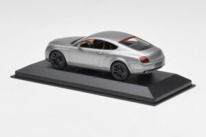 Bentley Continental GT Grey With Black Wheels Minichamps 1:43 BENTLEY001 Diecast — photo 3 of 4