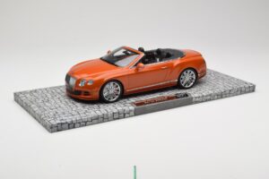 Bentley Continental GT Speed Convertible Orange Metallic Minichamps 1:18 107139430 Diecast