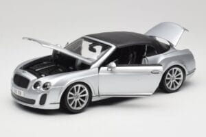 Bentley Continental Supersports Convertible 1st Gen Silver Bburago 1:18 18-11037S Diecast — photo 2 of 8