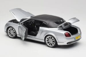 Bentley Continental Supersports Convertible 1st Gen Silver Bburago 1:18 18-11037S Diecast — photo 5 of 8
