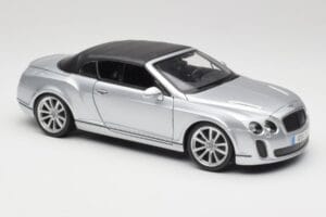 Bentley Continental Supersports Convertible 1st Gen Silver Bburago 1:18 18-11037S Diecast — photo 6 of 8