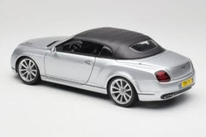 Bentley Continental Supersports Convertible 1st Gen Silver Bburago 1:18 18-11037S Diecast — photo 7 of 8