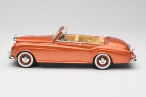 Bentley Type S2 Mulliner Cabriolet Tudor Orange Metallic Solido 1:18 8007 Diecast — photo 4 of 8