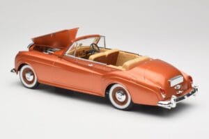 Bentley Type S2 Mulliner Cabriolet Tudor Orange Metallic Solido 1:18 8007 Diecast — photo 5 of 8