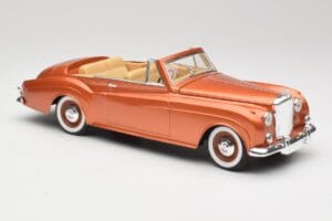 Bentley Type S2 Mulliner Cabriolet Tudor Orange Metallic Solido 1:18 8007 Diecast — photo 6 of 8