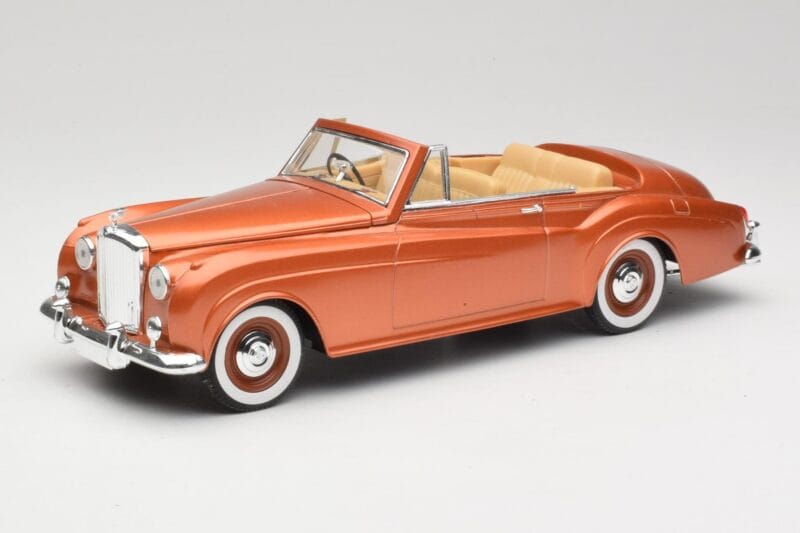 Bentley Type S2 Mulliner Cabriolet Tudor Orange Metallic Solido 1:18 8007 Diecast