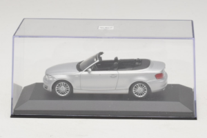 BMW 1-Series E88 Cabriolet Titan Silver Minichamps 1:43 80420427037-R1 Diecast — photo 4 of 5