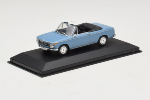 BMW 1600 Cabriolet Blue Minichamps 1:43 80420396188 Diecast — photo 2 of 4