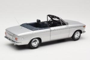 BMW 1600 Cabriolet Silver Minichamps 1:18 80430145819 Diecast — photo 3 of 8