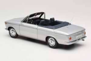 BMW 1600 Cabriolet Silver Minichamps 1:18 80430145819 Diecast — photo 7 of 8
