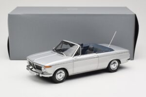 BMW 1600 Cabriolet Silver Minichamps 1:18 80430145819 Diecast — photo 8 of 8
