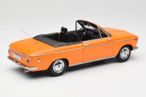 BMW 1600 Cabriolet Orange Minichamps 1:18 100021030-O Diecast — photo 3 of 8