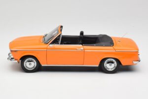 BMW 1600 Cabriolet Orange Minichamps 1:18 100021030-O Diecast — photo 4 of 8