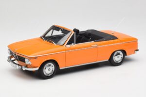 BMW 1600 Cabriolet Orange Minichamps 1:18 100021030-O Diecast