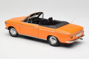 BMW 1600 Cabriolet Orange Minichamps 1:18 100021030-O Diecast — photo 7 of 8