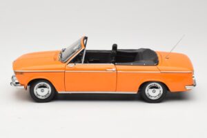 BMW 1600 E10 Cabriolet Orange Minichamps 1:18 100021030 Diecast — photo 4 of 8