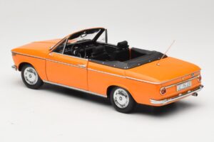 BMW 1600 E10 Cabriolet Orange Minichamps 1:18 100021030 Diecast — photo 7 of 8