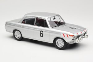BMW 1800 TiSA #6 J. Munaron / K. Eppelein 24 Hours of Spa 1965 Minichamps 1:18 155652906 Diecast — photo 4 of 6