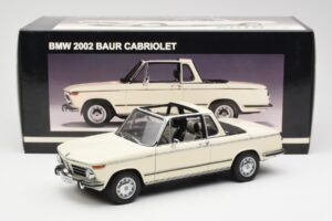 BMW 2002 Baur Cabriolet E10 Chamonix White AUTOart 1:18 70532 Diecast — photo 8 of 8