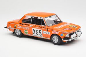 BMW 2002 Jagermeister #255 W. Stiller Rally Monte Carlo 1973 IXO 1:18 18RMC165 Diecast — photo 4 of 6