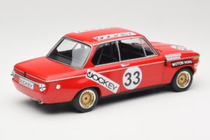BMW 2002 Jockey Racing #33 B. Tobiasson / L. Nordstrom 6 Hours Nurburgring 1972 Minichamps 1:18 155722633 Diecast — photo 2 of 6