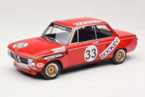 BMW 2002 Jockey Racing #33 B. Tobiasson / L. Nordstrom 6 Hours Nurburgring 1972 Minichamps 1:18 155722633 Diecast