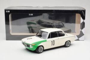 BMW 2002 Tii E10 #10 H. Hahne / D. Quester Winners Nurburgring 1968 Minichamps 1:18 155682710 Diecast — photo 6 of 6