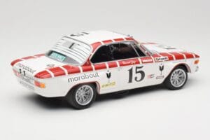 BMW 2800 CS E9 #15 Team Marabout Gaye / S. Braillard 24 Hours of Spa 1972 Minichamps 1:18 155722715 Diecast — photo 2 of 6