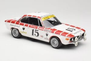 BMW 2800 CS E9 #15 Team Marabout Gaye / S. Braillard 24 Hours of Spa 1972 Minichamps 1:18 155722715 Diecast — photo 4 of 6