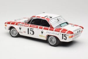 BMW 2800 CS E9 #15 Team Marabout Gaye / S. Braillard 24 Hours of Spa 1972 Minichamps 1:18 155722715 Diecast — photo 5 of 6