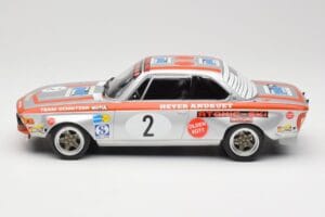 BMW 2800 CS E9 #2 Team Schnitzer J. Fitzpatrick / H. Heyer Winners Grand Prix Touring Cars Nurburgring 1972 Minichamps 1:18 1 — photo 3 of 6