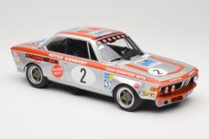 BMW 2800 CS E9 #2 Team Schnitzer J. Fitzpatrick / H. Heyer Winners Grand Prix Touring Cars Nurburgring 1972 Minichamps 1:18 1 — photo 4 of 6
