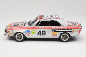 BMW 2800 CS E9 #49 Team Schnitzer G. Herzog / H. Heyer 24 Hours of Spa 1972 Minichamps 1:18 155722749 Diecast — photo 3 of 6
