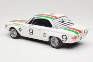 BMW 2800 CS E9 #9 Castrol BMW T. Moorkens / E. Haxhe 24 Hours of Spa 1971 Minichamps 1:18 155712709 Diecast — photo 5 of 6
