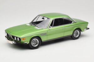BMW 3.0 CSi E9 Green Metallic Minichamps 1:18 155028034 Diecast
