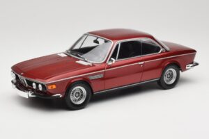 BMW 3.0 CSi E9 Red Metallic Minichamps 1:18 155028031 Diecast