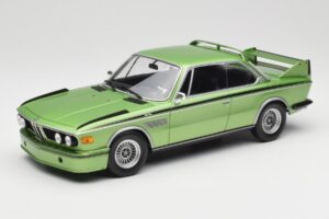 BMW 3.0 CSL E9 Green Metallic Minichamps 1:18 155028132 Diecast