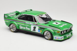 BMW 3.0 CSL E9 #1 Alpina G. Nilsson / D. Quester Winners Nürburgring 1977 Minichamps 1:18 155772501 Diecast — photo 4 of 6