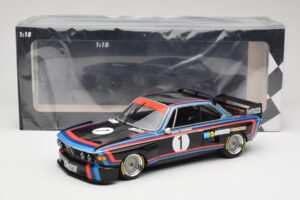 BMW 3.0 CSL E9 #1 BMW Motorsport H-J. Stuck Winner Norisring Trophy 1974 Minichamps 1:18 155742691 Diecast — photo 6 of 6