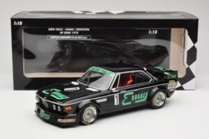 BMW 3.0 CSL E9 #1 F. Grano / P. Xhenceval GP Brno 1978 Minichamps 1:18 155782501 Diecast — photo 6 of 6