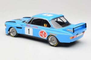 BMW 3.0 CSL E9 #1 Precision Liegeoise J. Peltier / C. Lafosse Winners 4 Hours Monza 1974 Minichamps 1:18 155742681 Diecast — photo 4 of 6
